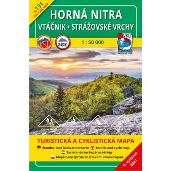 Horná Nitra - Vtáčnik - Strážovské vrchy 1:50 000 - kolektiv