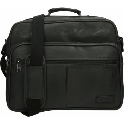 ENRICO BENETTI Pánská taška do práce s kapsou na notebook 15" Rotterdam 66621 černá – Zboží Mobilmania