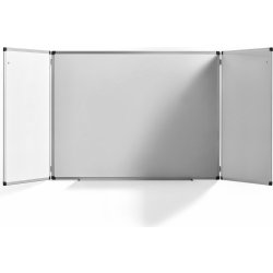 AJ Produkty Bílá magnetická tabule 2400 x 900 mm