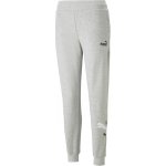 Puma ESSENTIALS+ PANTS Šedá Černá Bílá – Zboží Dáma