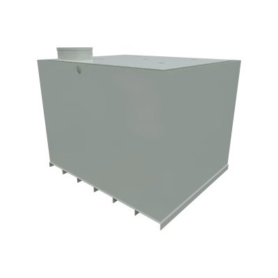 Mravec plast Nádrž na dešťovou vodu samonosná hranatá 8 m³ – Sleviste.cz