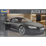 Revell Model Kit Plastic car 07057 Audi R8 černá 1:24 – Zboží Dáma