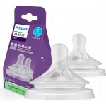 Philips Avent savička Natural Response 1 první průtok 2 ks transparentní – Zboží Dáma Philips Avent savička Natural Response 1 první průtok 2 ks transparentní – Zboží Dáma