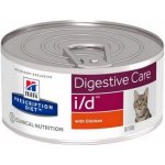 Hill's Prescription Diet Digestive Care i/d Feline z kurczakiem s kuřecím masem pro kočky 156 g – Hledejceny.cz