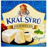 Král Sýrů Hermelín original 120g – Zboží Mobilmania