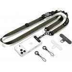 Tech-Protect C9S Rope Crossbody popruh na telefon - Zelená – Zboží Mobilmania