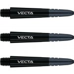 Winmau Vecta plastové s hliníkový topem černé krátké – Zboží Dáma