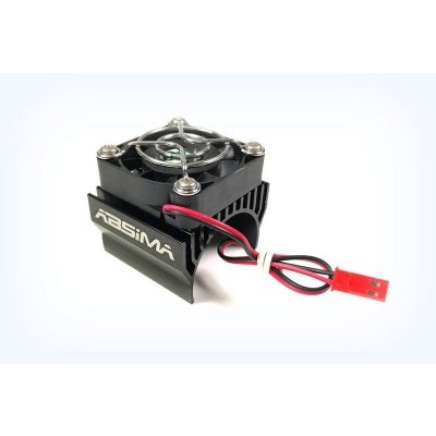 Absima Přídavný chladič s ventilátorem pro elektromotory 40 mm 1:8 – Zboží Dáma