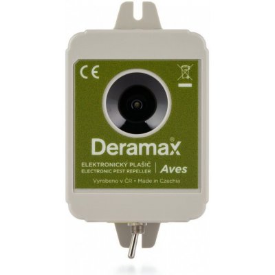 Deramax Aves Ultrazvukový plašič a odpuzovač ptáků 4710442 – Zboží Dáma