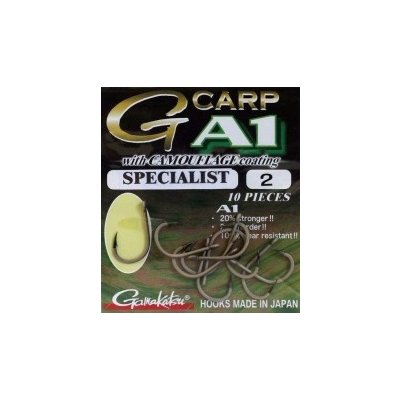 Gamakatsu G-Carp Specialist CAMOU A1 vel.8 10ks – Zbozi.Blesk.cz