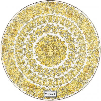 Rosenthal talíř SERVÍROVACÍ VERSACE MEDUSA RHAPSODY 33 cm – Zboží Mobilmania