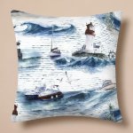 Darré Perkálový bavlna Volání moře GOTS 40 x 40 cm – Hledejceny.cz