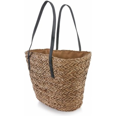 pieces SLAMĚNÁ taška SHOPPER – Sleviste.cz