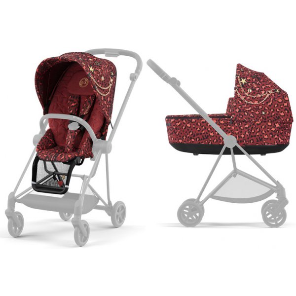 Kočárek Cybex Mios 3.0 Kombinovaný Rosenrot Red by Alec Voelkel 2023