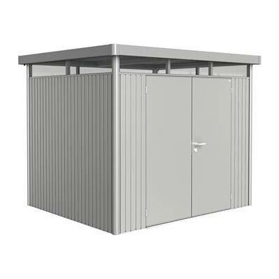 BIOHORT HighLine vel.H3 275/235/222 cm 2-dveřová, stříbrná metalická – Hledejceny.cz