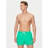 Koupací šortky, boardshorts Calvin Klein Swimwear plavecké šortky KM0KM01007 zelené