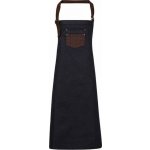 Premier Workwear Džínová zástěra s povoskovaným vodoodpudivým povrchem indigo denim 72x86cm PW136 – Zbozi.Blesk.cz