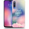 Pouzdro a kryt na mobilní telefon Xiaomi Picasee silikonový černý obal pro Xiaomi Mi 9 SE - Mysli pozitivně!