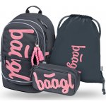 BAAGL SET 3 Core Logo růžový – Sleviste.cz