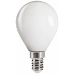 Kanlux LED žárovka XLED Filament Mini Globe G45 4,5W, 470lm, E14, teplá bílá WW , Ra80, 320°, mléčná – Zboží Živě