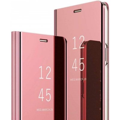 Nexeri Huawei P40 Lite E Clear View Cover růžové – Sleviste.cz