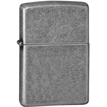 Zippo benzínový Antique s stříbrný Plate 27009