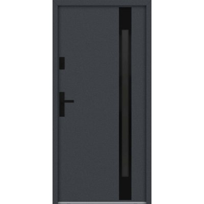 Hahn-Türke ATU68-M524 Antracit Levé 100 x 207 cm – Hledejceny.cz