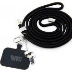 Karl Lagerfeld Universal Crossbody Popruh Cord and Ikonik Pins Black – Sleviste.cz