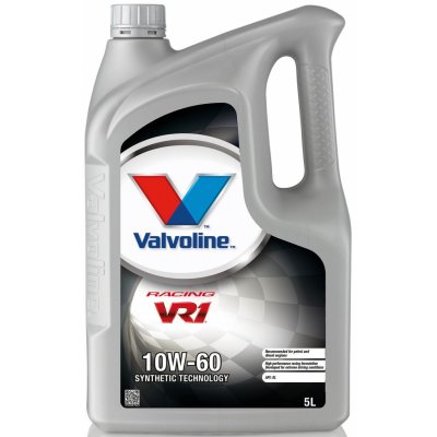 Valvoline VR1 Racing 10W-60 5 l – Hledejceny.cz