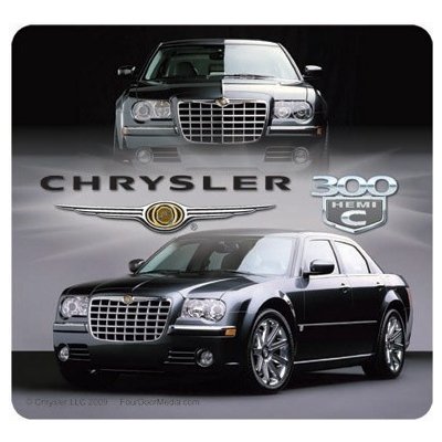 ROADMICE Mouse Pad - Chrysler Hemi C (Silver)