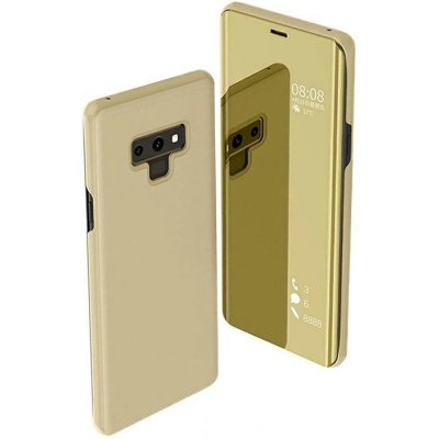 Pouzdro Sligo case Huawei P40 PRO - Clear View - zlaté – Zboží Mobilmania