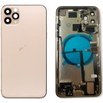 Kryt Apple iPhone 11 Pro Max Housing zlatý – Zboží Mobilmania