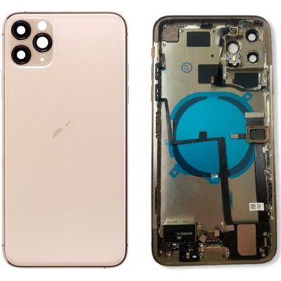 Kryt Apple iPhone 11 Pro Max Housing zlatý – Zboží Mobilmania