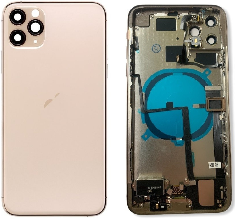 Kryt Apple iPhone 11 Pro Max Housing zlatý