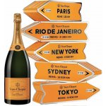 Veuve Clicquot Ponsardin Veuve Clicquot Arrow Brut Yellow Label 12% 0,75 l (kazeta) – Zboží Dáma