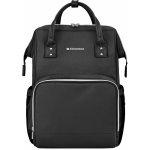 Kikkaboo taška Siena Black & Silver – Zboží Dáma