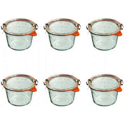 Weck zavařovací sklenice Sturz 6 x 370ml – Zboží Mobilmania