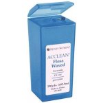 Acclean Zubní nit voskovaná 182 m modrá – Zboží Dáma