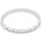 B&B Goldinvestic Zlatý prsten kroužek hladký bílé zlato N5879 – Hledejceny.cz