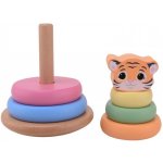 Jouéco stohovací věž The Wildies Family Tiger – Zboží Mobilmania