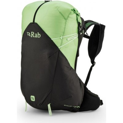 Rab Syclon XP 38l ND black dark fig green – Zboží Mobilmania