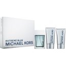 Michael Kors Extreme Blue EDT 120 ml + sprchový gel 75 ml + balzám po holení 75 ml dárková sada