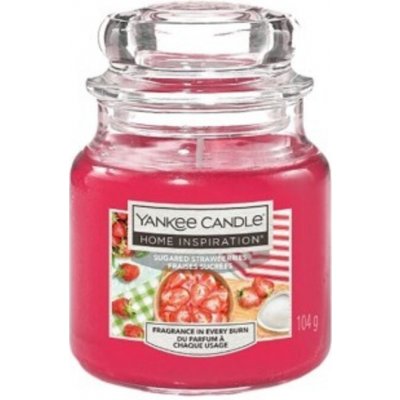 Yankee Candle Sugared Strawberries 538 g – Zbozi.Blesk.cz