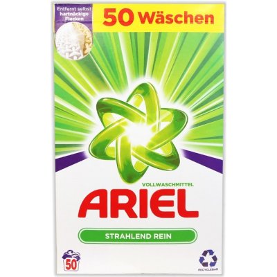 Ariel prací prášek na bílé prádlo 3250 g od 292 Kč - Heureka.cz