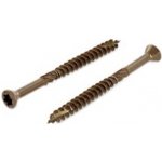 Nerezový vrut Art. 9242 A4 5,0X60/36 TX25 leštěná hnědá – Hledejceny.cz