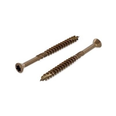 Nerezový vrut Art. 9242 A4 5,0X60/36 TX25 leštěná hnědá – Hledejceny.cz