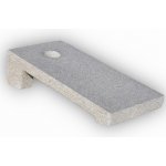 HTI Betonový stůl na Cornhole Černý a bílý štěrk – Hledejceny.cz