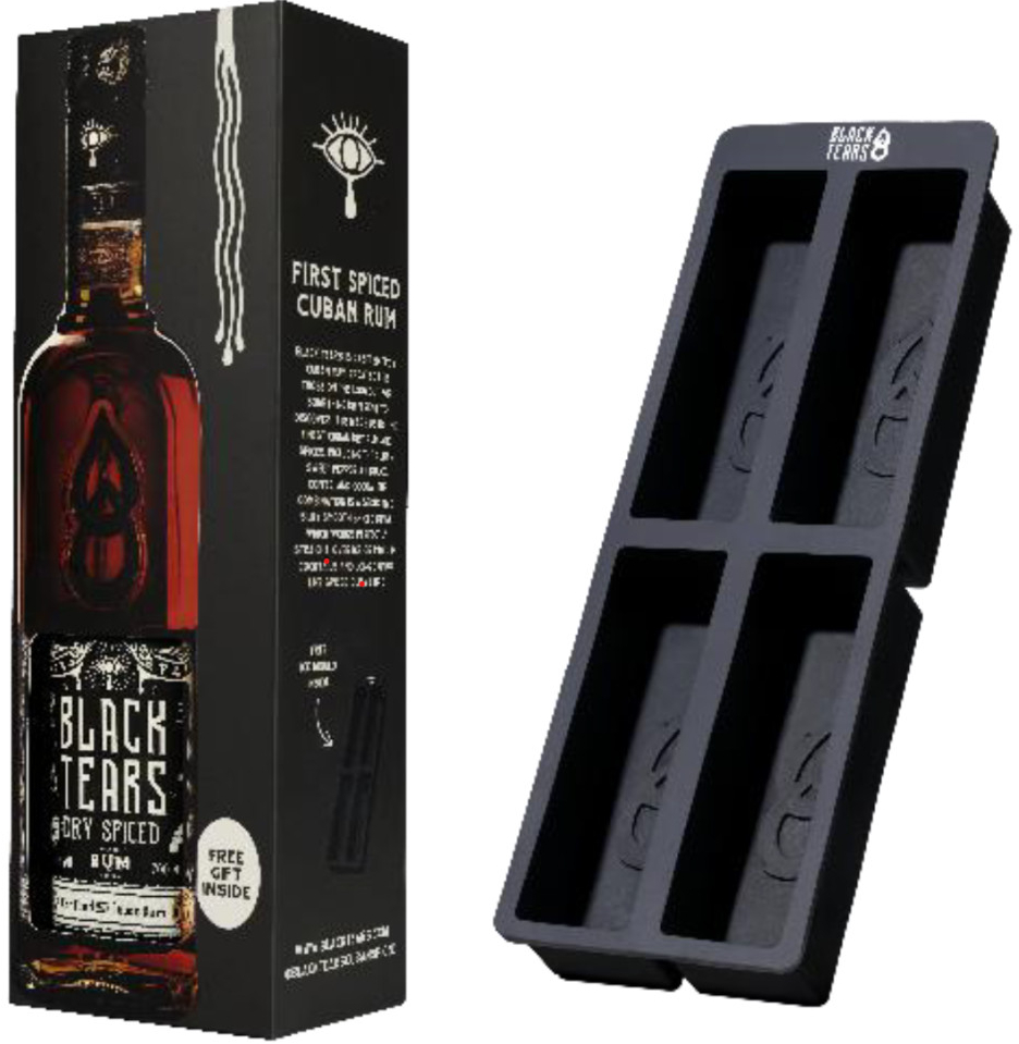Black Tears Spiced 40% 0,7 l (holá láhev)