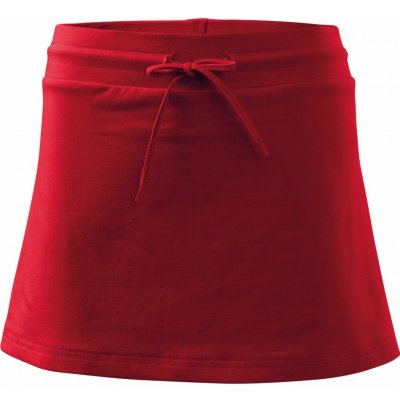 Malfini dámské šortky a sukně do áčka 2v1 červená
