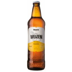 Primátor Weizen pšeničné pivo 4,8% 0,5 l (sklo)